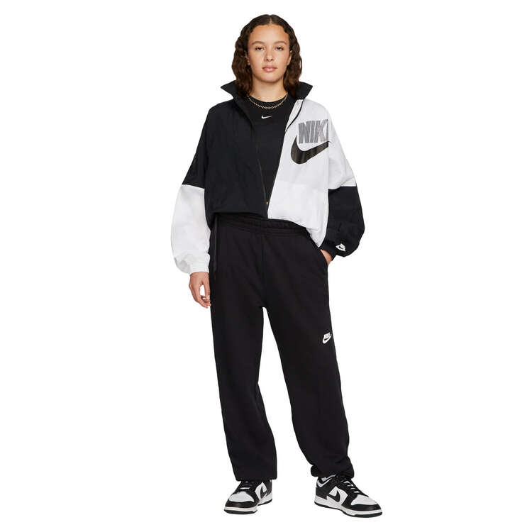 Nike Womens Sportswear Woven Dance Jacket, Black, rebel_hi-res