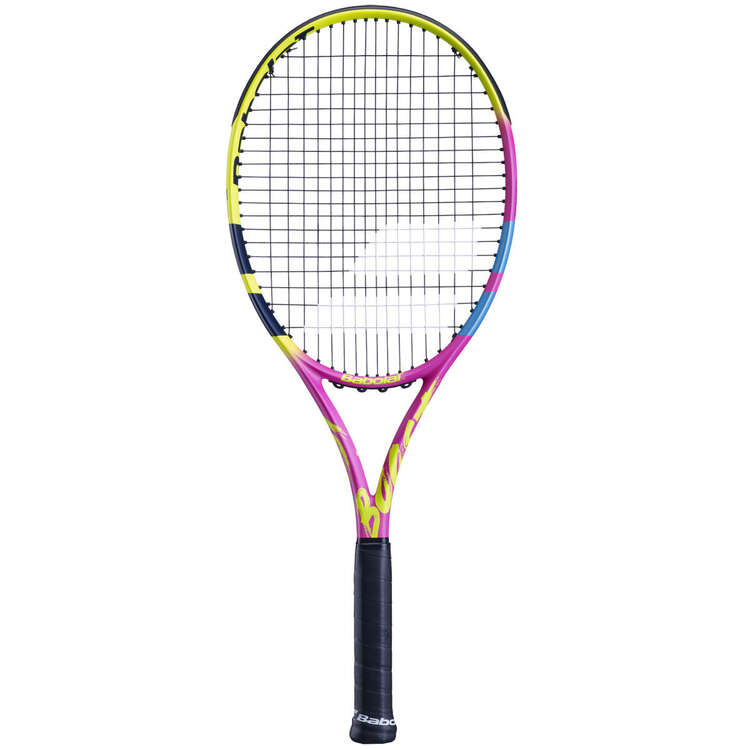 Babolat Boost Rafa Tennis Racquet Yellow/Pink 4 1/4 inch, Yellow/Pink, rebel_hi-res