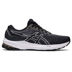 Asics GT 1000 11 Mens Running Shoes Black/White US 7, Black/White, rebel_hi-res