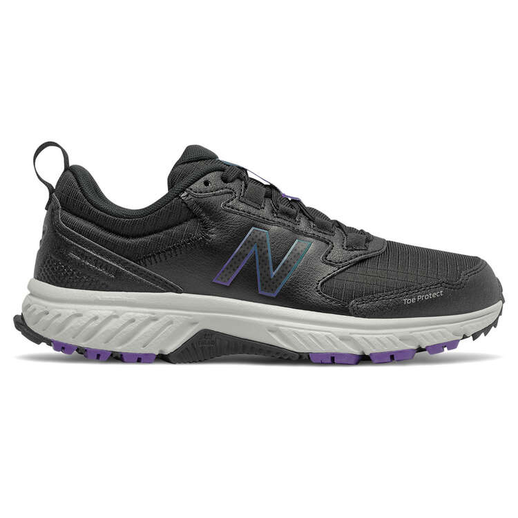 New Balance 510 v5 D Womens Trail Running Shoes Black/White US 6.5, Black/White, rebel_hi-res