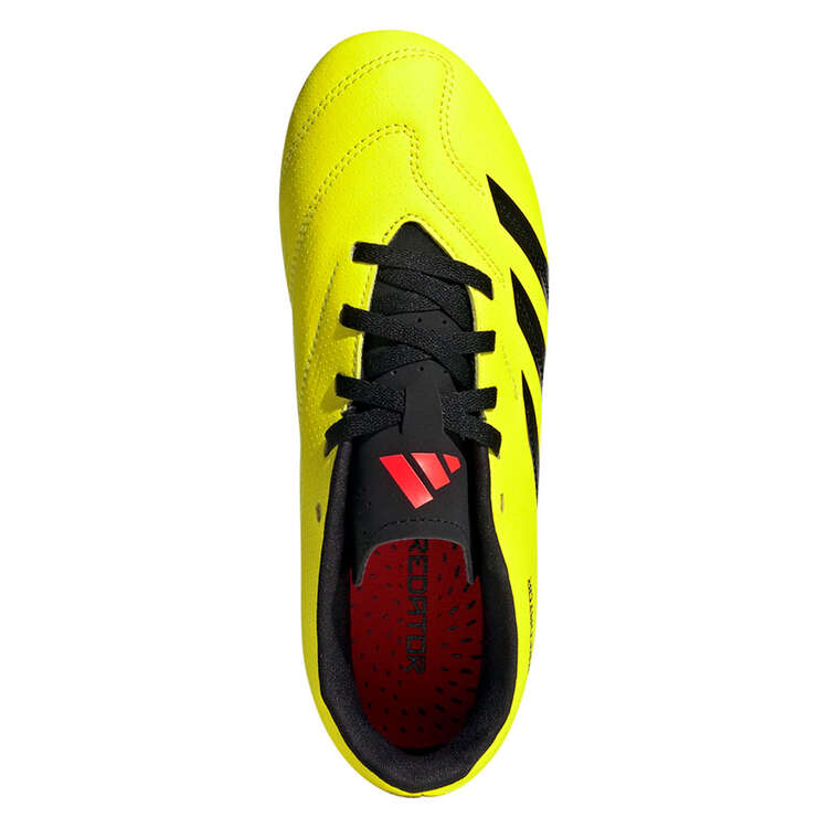 adidas Predator Club Kids Football Boots, Yellow/Black, rebel_hi-res