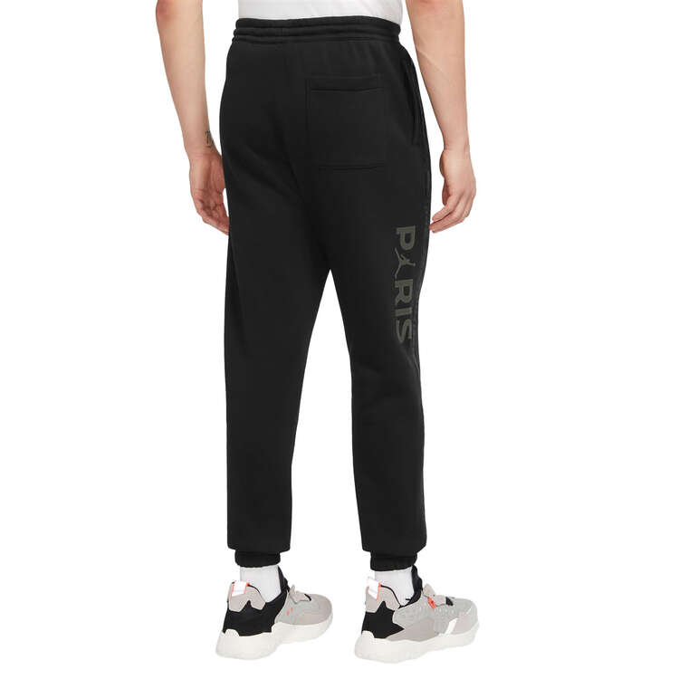 Nike PSG X Jordan Mens Fleece Pants Black S, Black, rebel_hi-res