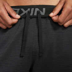 Nike Mens Yoga Dri-FIT Shorts, Black, rebel_hi-res
