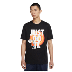 Nike x Space Jam: A New Legacy Bugs Bunny Mens Basketball Tee Black S, Black, rebel_hi-res
