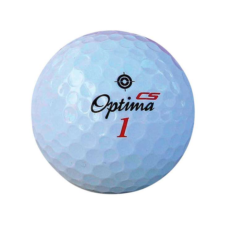 Optima Competition Spin Golf Ball White, White, rebel_hi-res