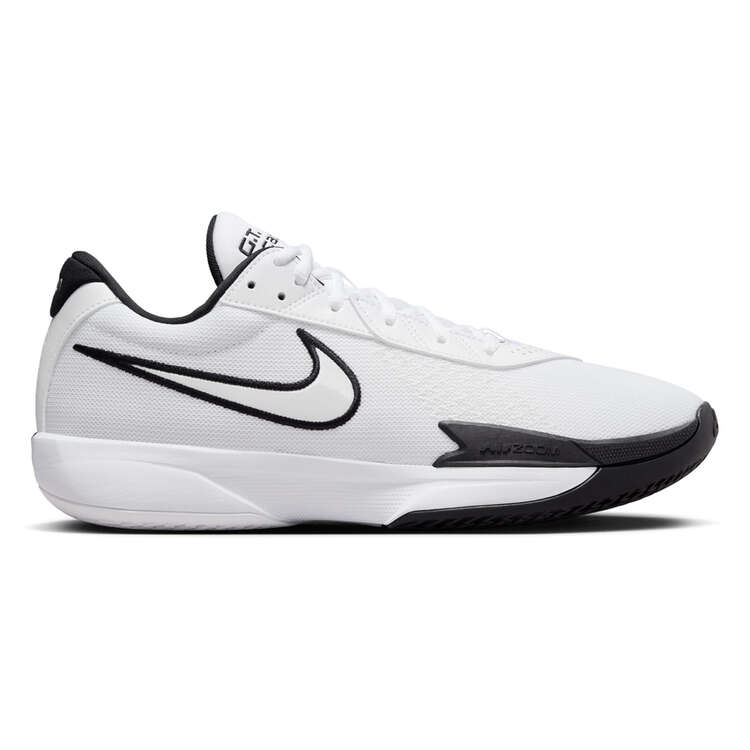 Nike Air Zoom G.T. Cut Academy Basketball Shoes White/Black US Mens 10 / Womens 11.5, White/Black, rebel_hi-res