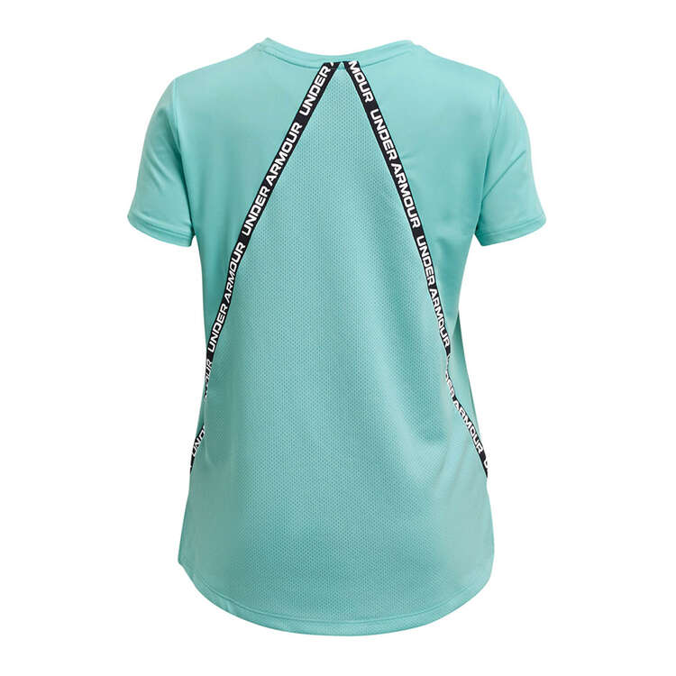 Under Armour Girls Knockout Tee Blue XS, Blue, rebel_hi-res