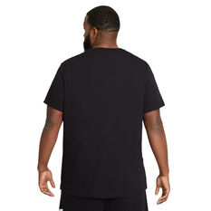 Nike Mens Sportswear Icon Futura Tee Black XS, Black, rebel_hi-res
