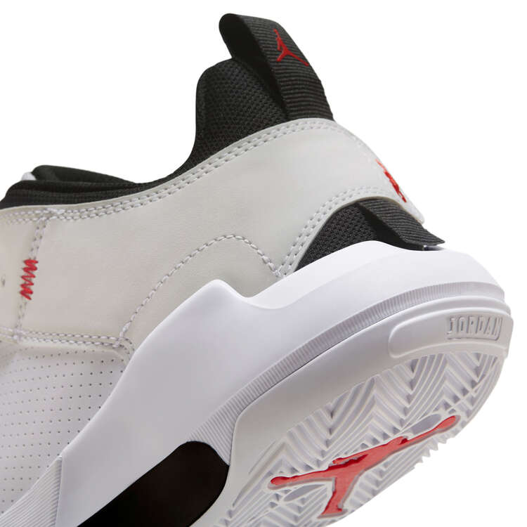 Jordan One Take 5 GS Kids Basketball Shoes, White/Red, rebel_hi-res