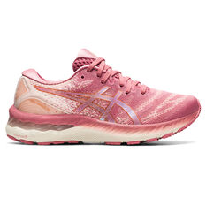 Asics GEL Nimbus 23 Womens Running Shoes Pink/Beige US 6, Pink/Beige, rebel_hi-res