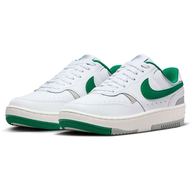 Nike Gamma Force Womens Casual Shoes, White/Green, rebel_hi-res
