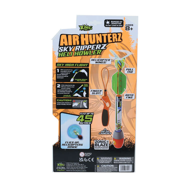 Zing Air Hunterz Heli Howler, , rebel_hi-res
