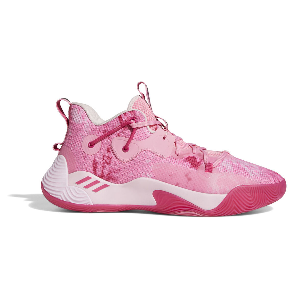 Harden Stepback 3 Basketball Shoes in Pink/Bliss Pink Size 8.0 Lace Finish Line Sport & Swimwear Sportswear Sports Shoes Basketball 