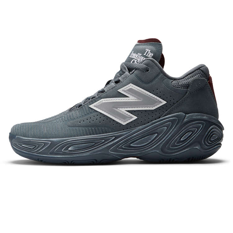 New Balance Fresh Foam Basketball Shoes Grey US Mens 7 / Womens 8.5, Grey, rebel_hi-res