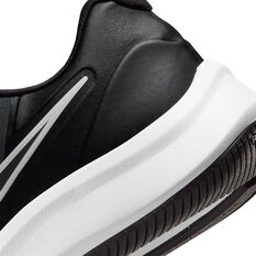 Nike Star Runner 3 GS Kids Running Shoes, Black/Grey, rebel_hi-res