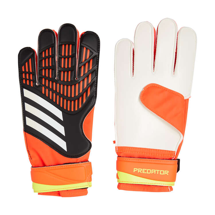 adidas Predator Training Goalkeeping Gloves Black/Red 8, Black/Red, rebel_hi-res