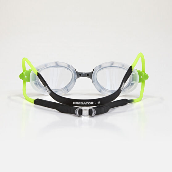 Zoggs Predator Swim Goggles Black Small, Black, rebel_hi-res