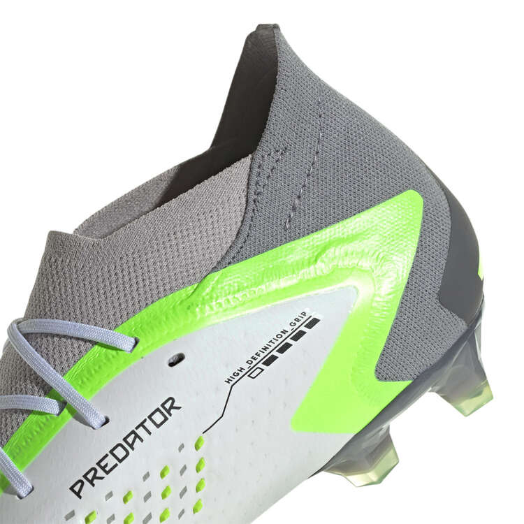 adidas Predator Accuracy .1 Football Boots, White/Black, rebel_hi-res
