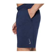Nike Mens Yoga Dri-FIT Shorts Navy S, Navy, rebel_hi-res