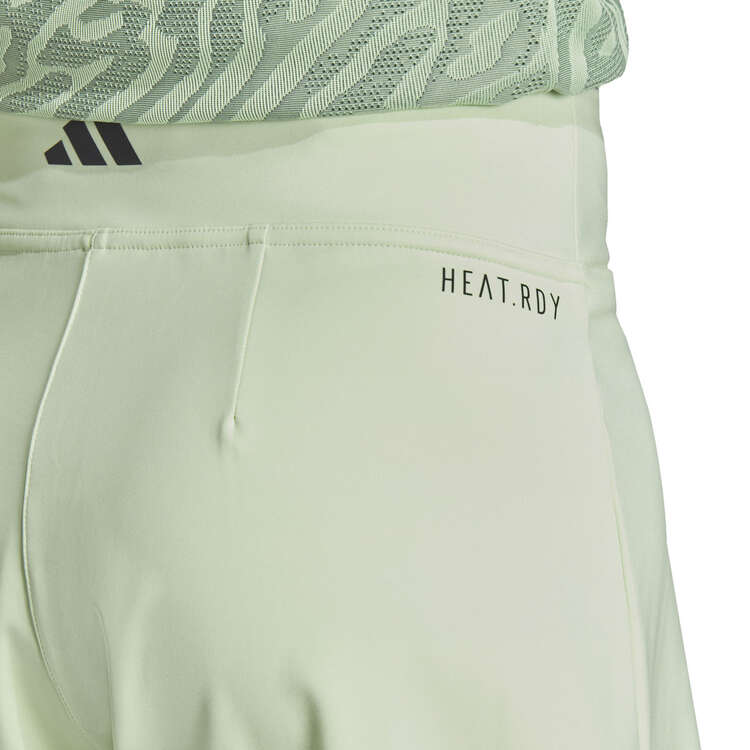 adidas Womens Tennis Match Shorts, Green, rebel_hi-res