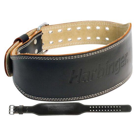 Harbinger 6 inch Leather Weight Lifting Belt, , rebel_hi-res