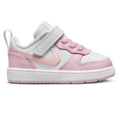 Nike Court Borough Low 2 Toddlers Shoes White/Pink US 4, White/Pink, rebel_hi-res