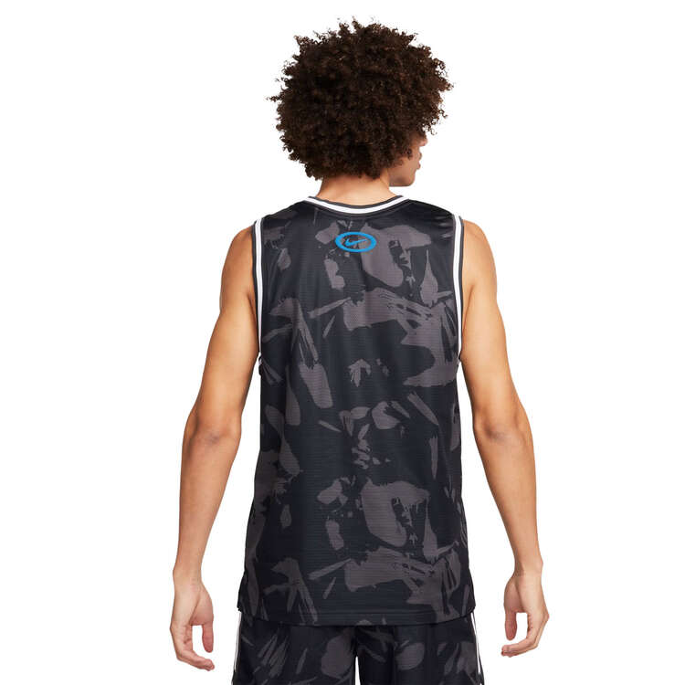 Nike Mens DNA Dri-FIT Basketball Jersey, Black, rebel_hi-res