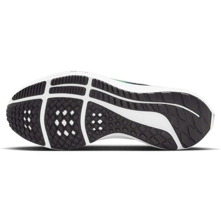 Nike Air Zoom Pegasus 40 GS Kids Running Shoes, Grey/Black, rebel_hi-res