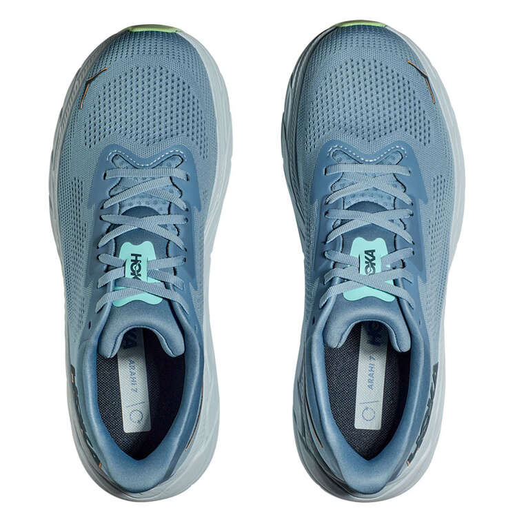 HOKA Arahi 7 Mens Running Shoes, Blue/Grey, rebel_hi-res
