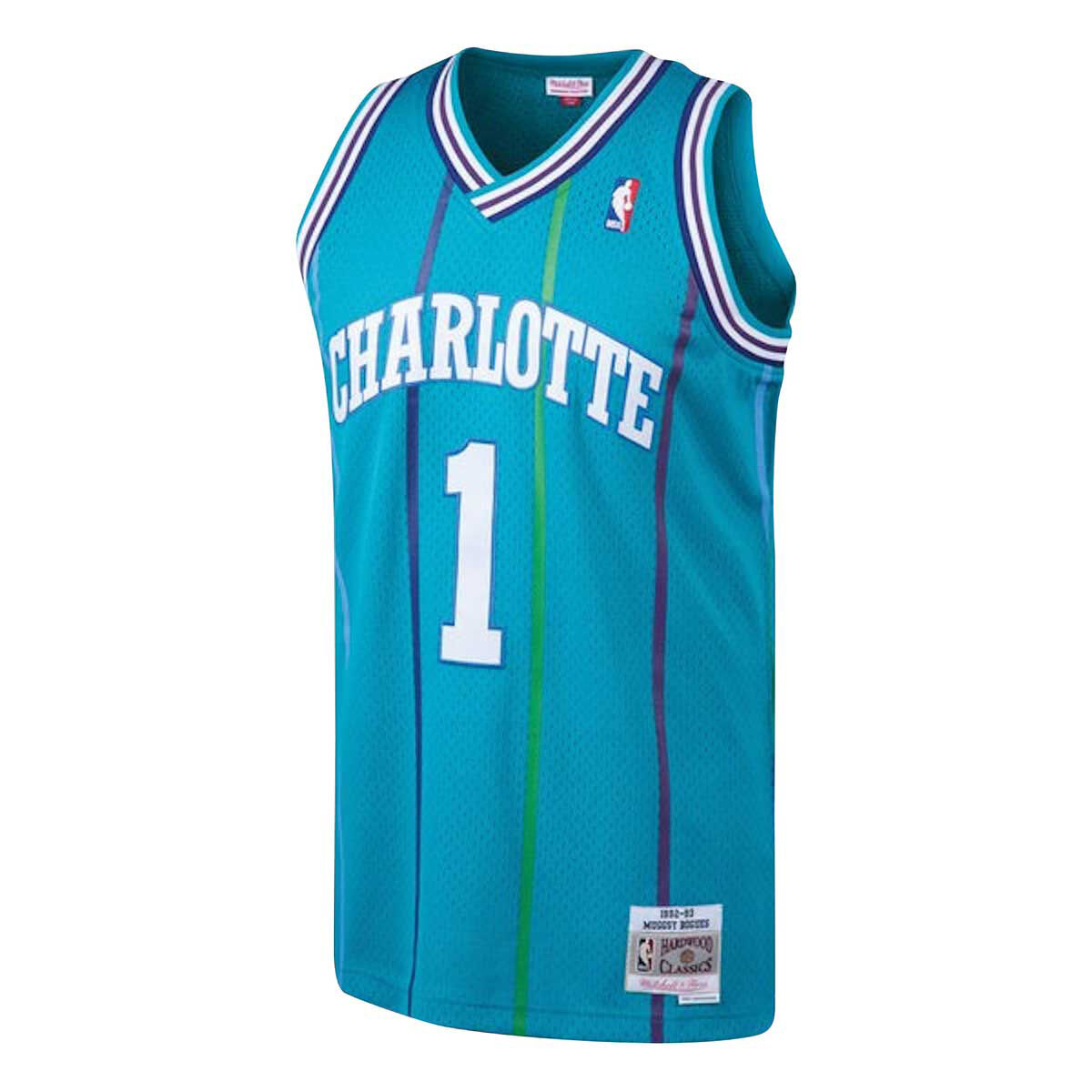 mitchell and ness hornets jersey