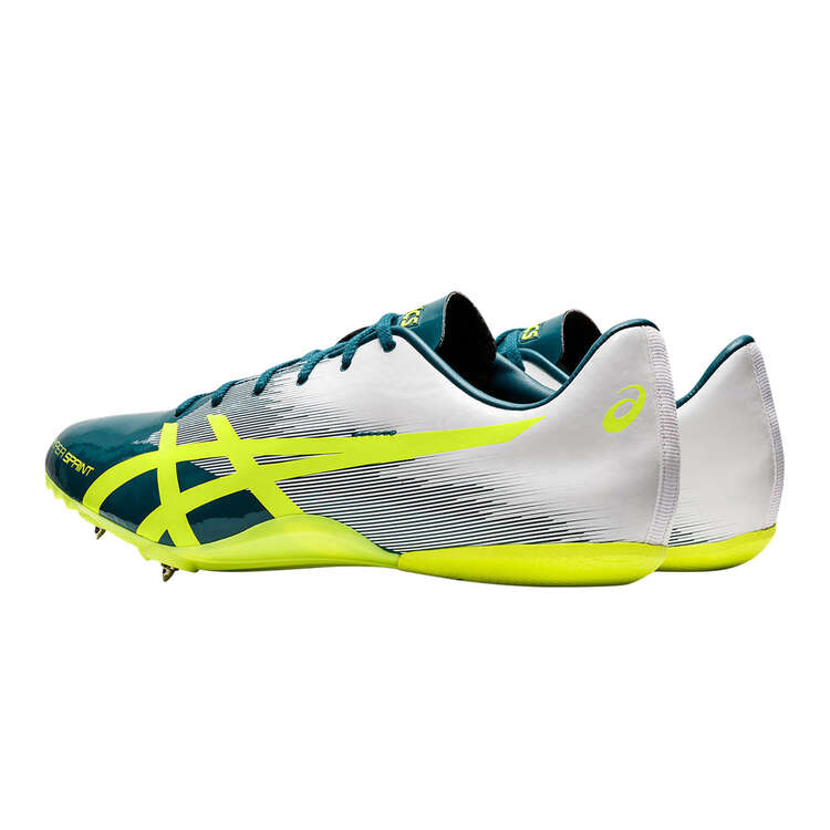 Asics Hyper Sprint 7 Track Shoes, Yellow/Grey, rebel_hi-res