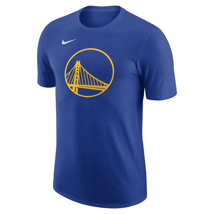 Nike Mens Golden State Warriors Essentials Tee Blue S, Blue, rebel_hi-res