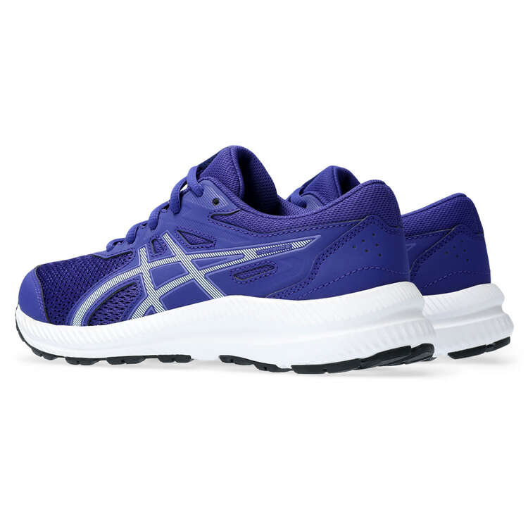 Asics Contend 8 GS Kids Running Shoes, Purple/Aqua, rebel_hi-res