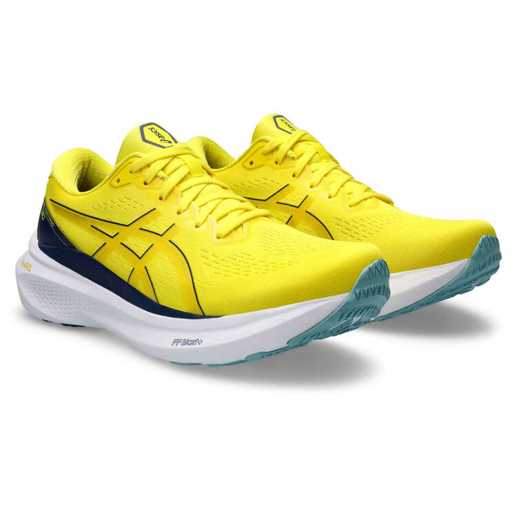 Asics GEL Kayano 30 Mens Running Shoes, Yellow/Blue, rebel_hi-res