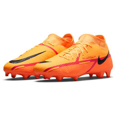 Nike Phantom GT2 Academy Dynamic Fit Football Boots, Orange/Black, rebel_hi-res