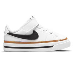 Nike Court Legacy Toddlers Shoes White/Black US 4, White/Black, rebel_hi-res