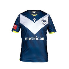 Melbourne Victory 2021/22 Womens Replica Home Jersey Navy S, Navy, rebel_hi-res