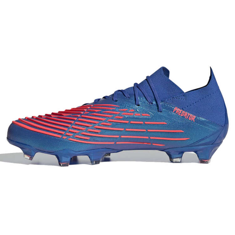 adidas Predator Edge .1 Low Football Boots Blue/Red US Mens 7 / Womens 8, Blue/Red, rebel_hi-res
