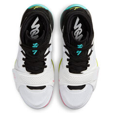 Jordan Zion 2 Kids Basketball Shoes White/Volt US 7, White/Volt, rebel_hi-res