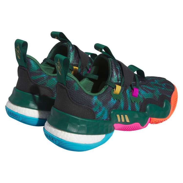 adidas Trae Young 1 Basketball Shoes, Green/Gold, rebel_hi-res