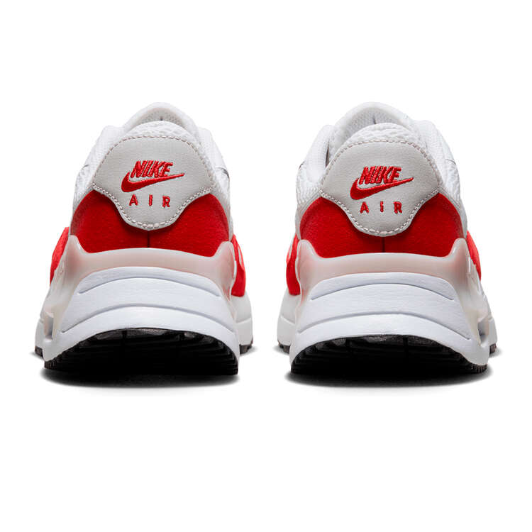 Nike Air Max SYSTM Mens Casual Shoes, White/Red, rebel_hi-res