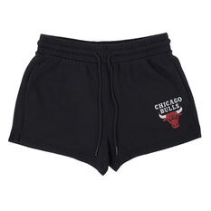 Mitchell & Ness Womens Chicago Bulls Courtney Shorts, Black, rebel_hi-res