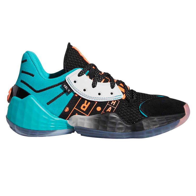 adidas Harden Vol. 4 Basketball Shoes, , rebel_hi-res
