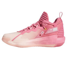 adidas Dame 7 EXTPLY: DAME D.O.L.L.A. Basketball Shoes Rose US 7, Rose, rebel_hi-res