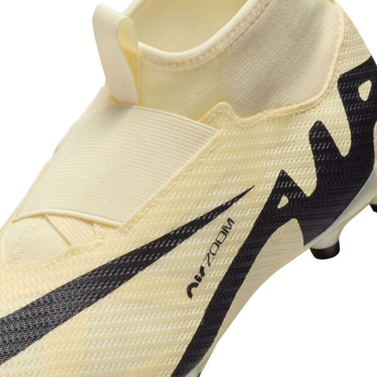 Nike Zoom Mercurial Superfly 9 Pro Kids Football Boots, Yellow/Black, rebel_hi-res