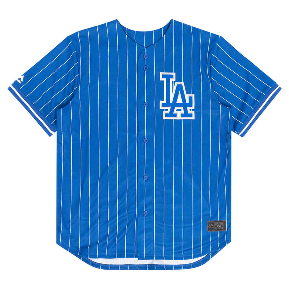 Authentic Starter MLB LOS ANGELES DODGERS Pinstripe Brooklyn Jersey  Stitched L