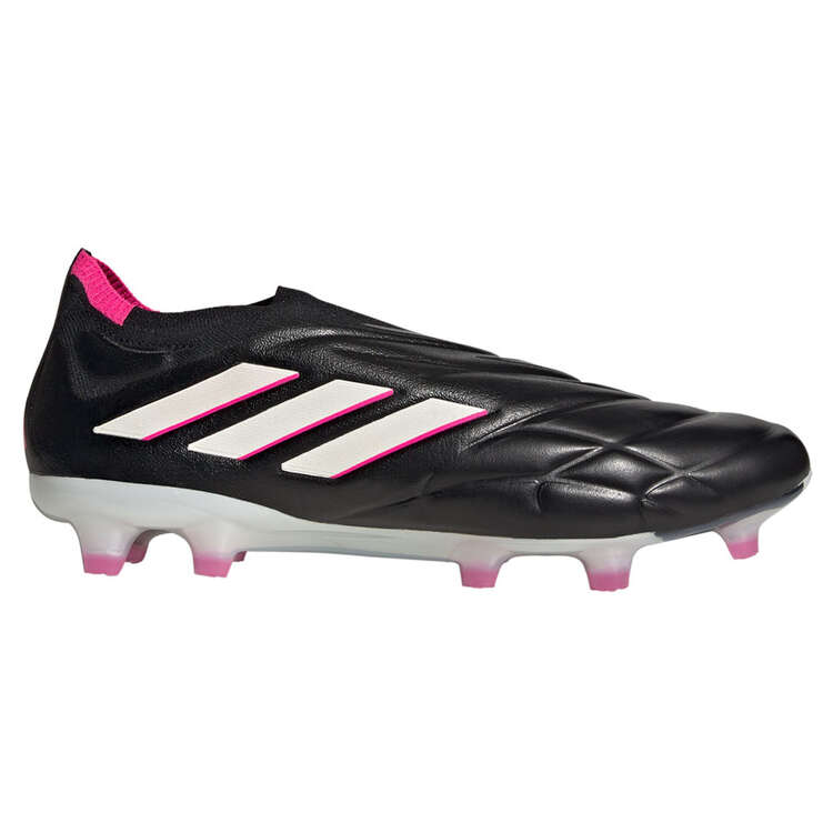 adidas Copa Pure + Football Boots, Black/Silver, rebel_hi-res
