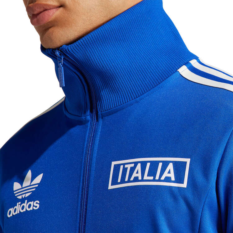 Italy Adicolor 3-Stripe Track Top, Blue, rebel_hi-res