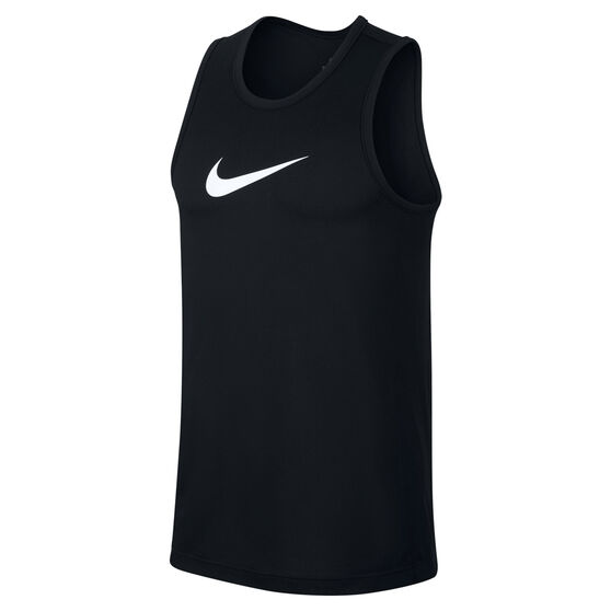 Nike Mens Dri-FIT Crossover Basketball Tank, Black, rebel_hi-res