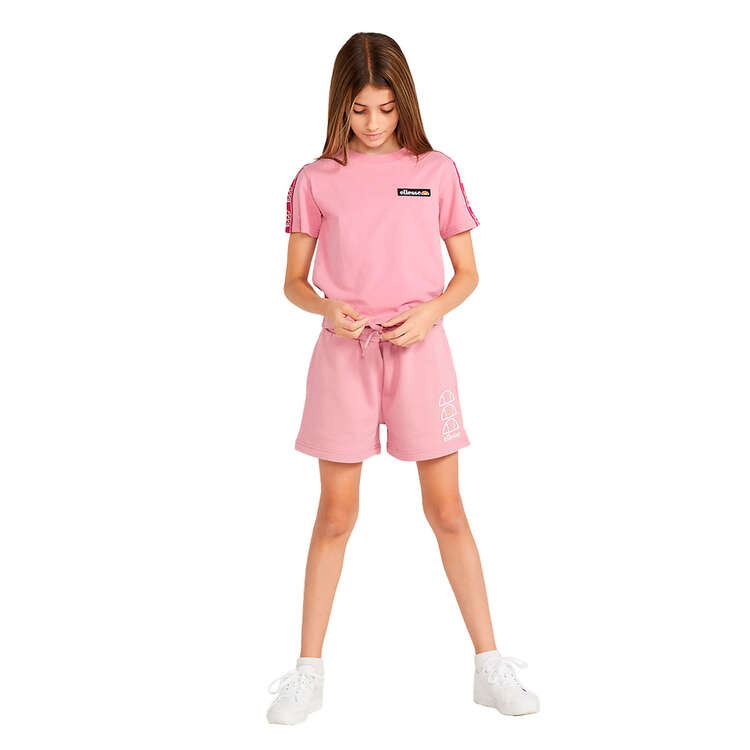 Ellesse Girls Shandrelini Shorts Pink 10, Pink, rebel_hi-res